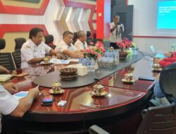 Terima Audiensi UBP PLTU Sei Batu, Pj Bupati Suherman Puji Ide Pemanfaatan Limbah Batu Bara