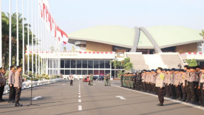 Ribuan Personel Gabungan Dikerahkan untuk Pengamanan Demo di Depan DPR-KPU