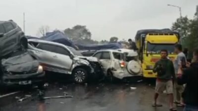 Polisi Tetapkan Sopir Trailer Pemicu Kecelakaan di Tol Cipularang Tersangka