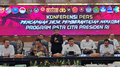 Menko Polkam sebut Tiga Komitmen Prioritas Pemberantasan Narkoba