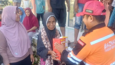 Baznas RI Salurkan Makanan dan Siapkan Dapur Umum di Pidie Jaya
