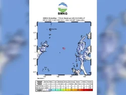 Gempa Magnitudo 5,1 Guncang Jailolo Maluku Utara, BMKG: Akibat Deformasi Kerak Bumi