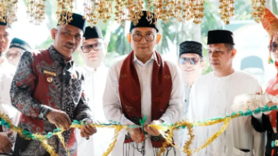 Menteri Kebudayaan Fadli Zon Resmikan Pemugaran Masjid Tuo Ampang Gadang Guna Dorong Ekonomi Warga