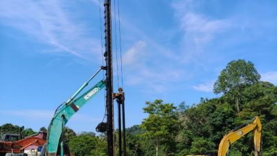BPJN Kalbar Bantah Isu Proyek Jembatan Gantung Desa Alam Pakuan Mangkrak